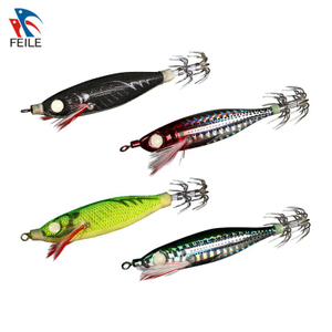 FLMK2438/FLMK2439 Luminous with Handmaking Squid Jig