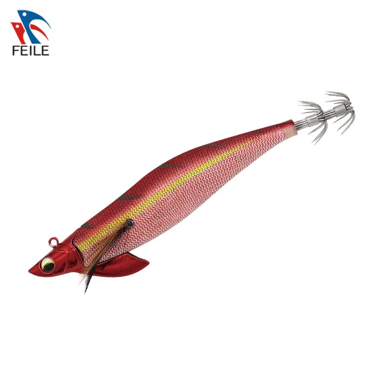 FLMK2415 Squid Jig Luminous Egi Japanese Plastic Hard Bait Fishing Lure