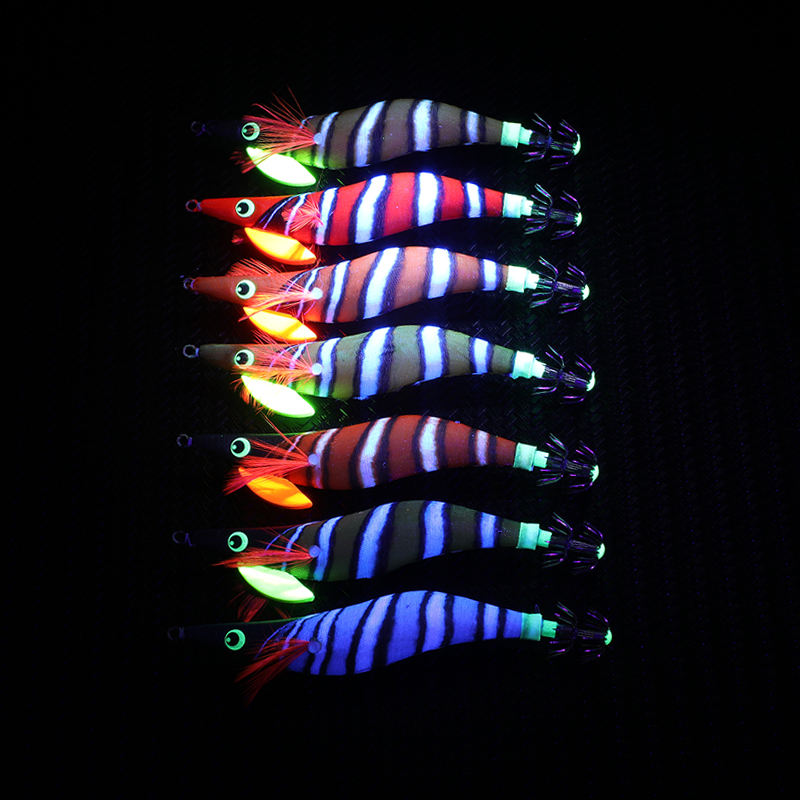 FLMK2430 luminous with handmaking squid jig