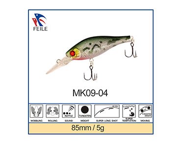 hard small popper fishing lure