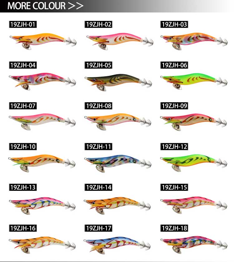 japanese hard plastic squid jig