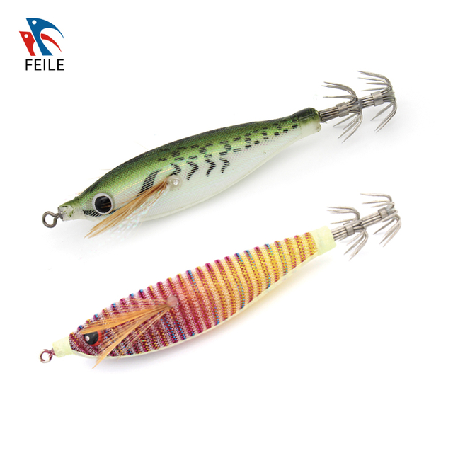 FLMK2411/FLMK2412 Luminous with Handmaking Squid Jig