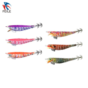 FLMK2425 Squid Jig Luminous Egi Japanese Plastic Hard Bait Fishing Lure