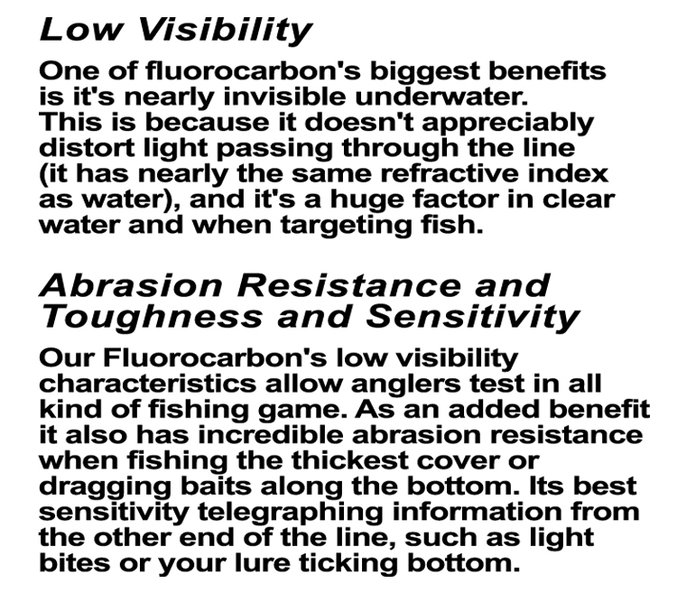 Japanese 50m carbon fishing line