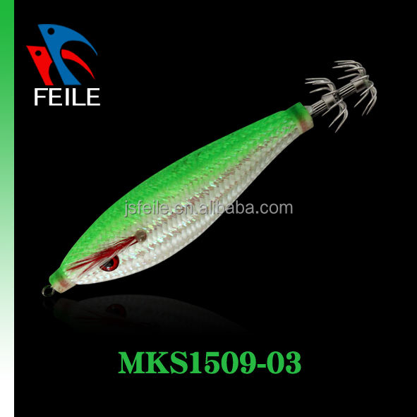 MKS1509 Customized Fishing Lure Squid Jig
