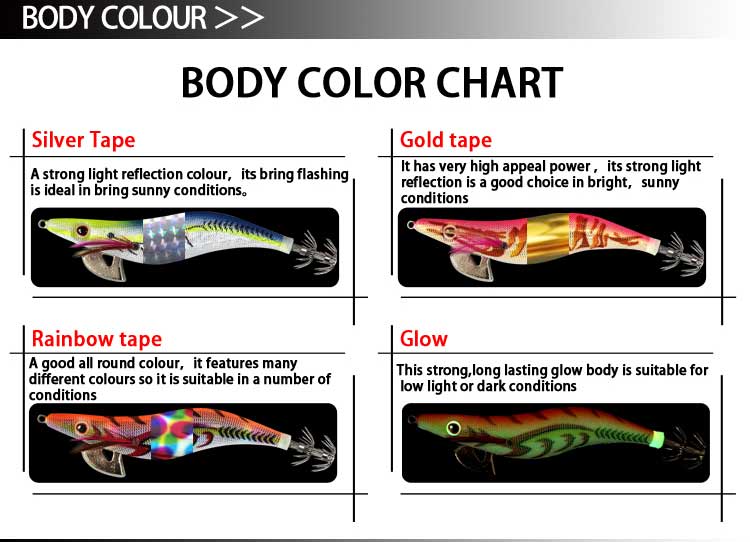 Hot-selling luminous Squid jig more colors available for customization