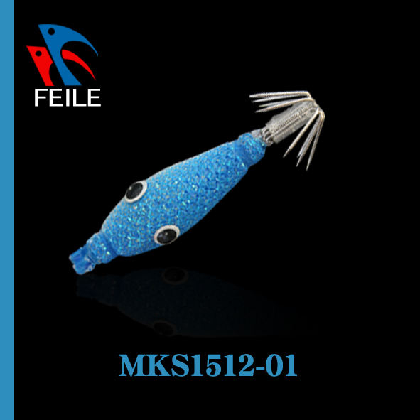 MKS1512 Luminous Squid Jig Japanese Fishing Lure