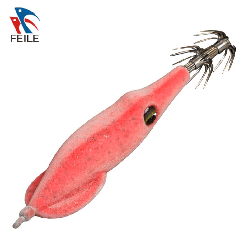 FLMK2443 Squid Jig Luminous Egi Japanese Plastic Hard Bait Fishing Lure