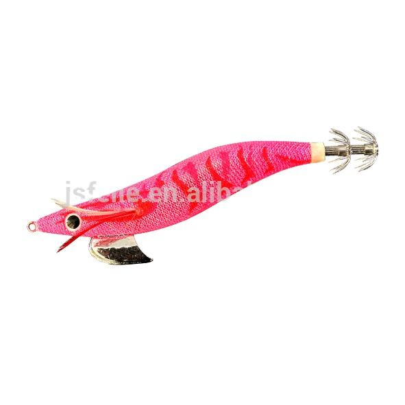 MKD1516 Classic Colorful Squid Jig Fishing Lure Glow Japanese Hook Squid Jig