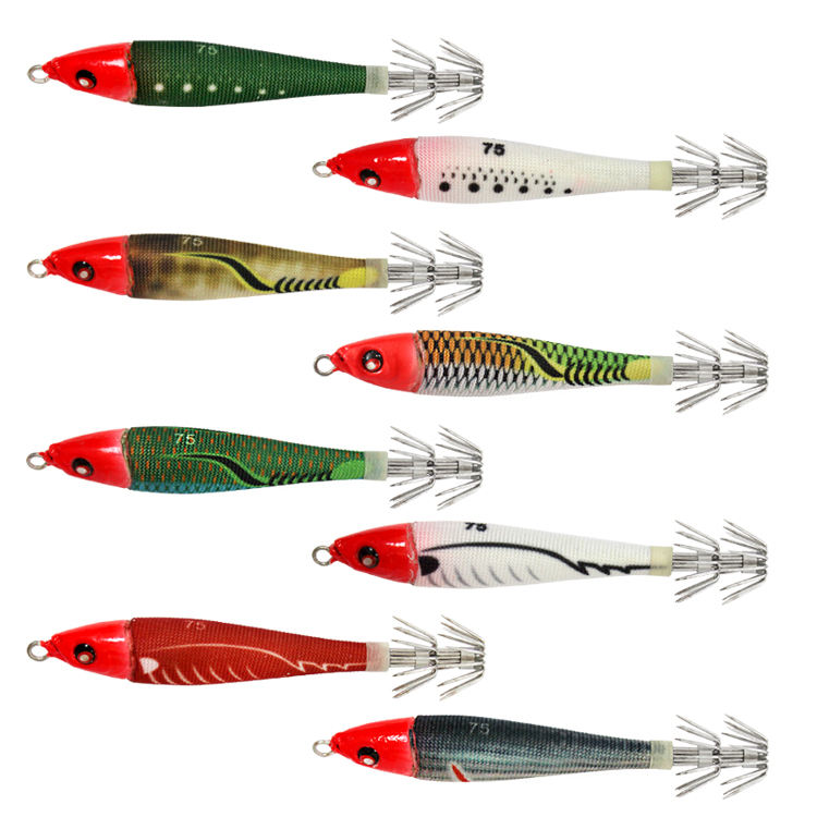19QYYZ Popular Lead Squid Jig High Quality for Fishing