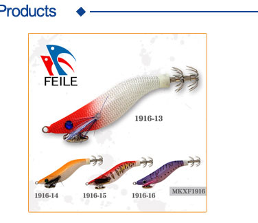 2019 new Japanese 490 glow squid jig four colors for choice