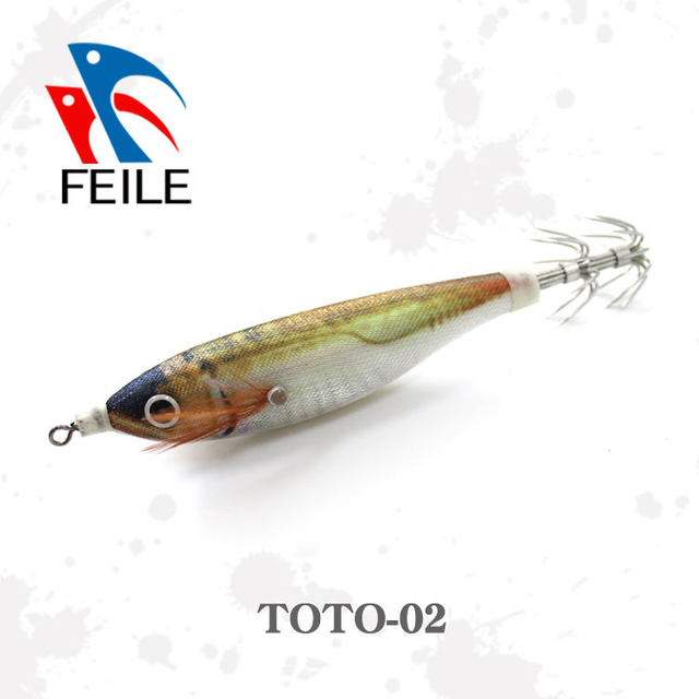 MKTT1951/MKTT1952 Japanese Plastic Balance TOTO Squid Jig Fishing Lure