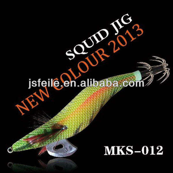 MKS012 MOKE New Color The Least Style Japan Squid Jig Swimming Squid