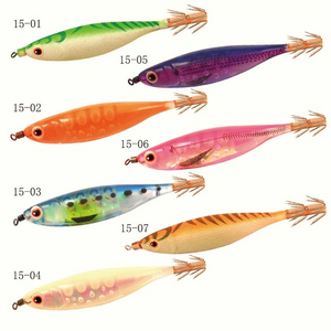MKS015 High Quality 100mm Plastic Squid Jig