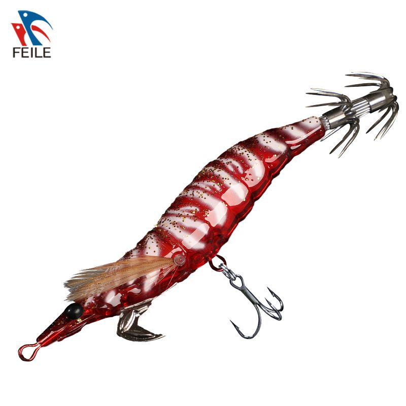 FLMK2434 squid jig luminous egi japanese plastic hard bait fishing lure