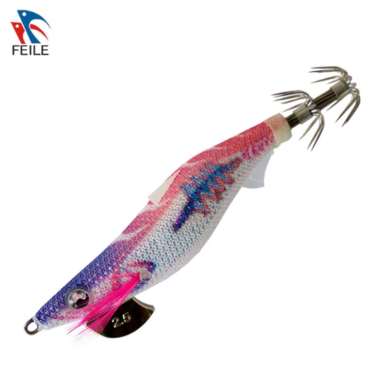 JYXK2401 Squid Jig Luminous Egi Japanese Plastic Hard Bait Fishing Lure