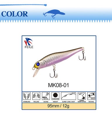 hard small popper fishing lure