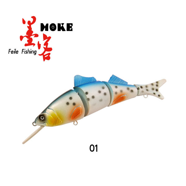 Hot-selling 22.5cm/79g minnow fishing lure moulds with stainless steel hook