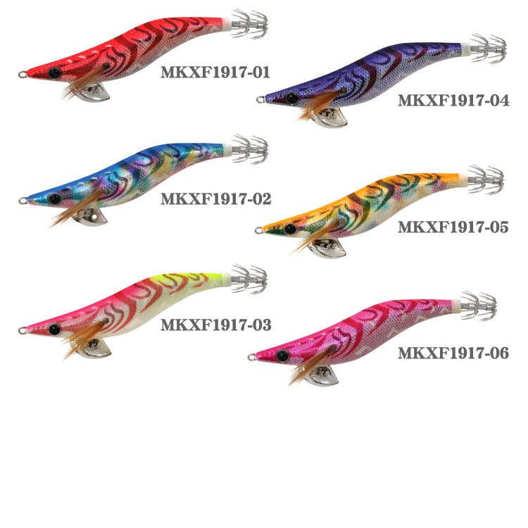 MKXF1917 New Glow Squid Jig More Colors Available for Customization