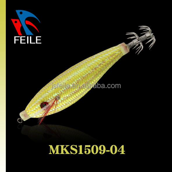 MKS1509 Customized Fishing Lure Squid Jig