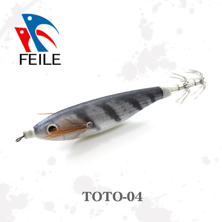 MKTT1951/MKTT1952 Japanese Plastic Balance TOTO Squid Jig Fishing Lure