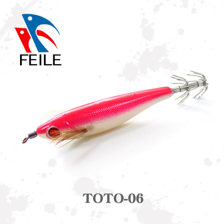 MKTT1951/MKTT1952 Japanese Plastic Balance TOTO Squid Jig Fishing Lure