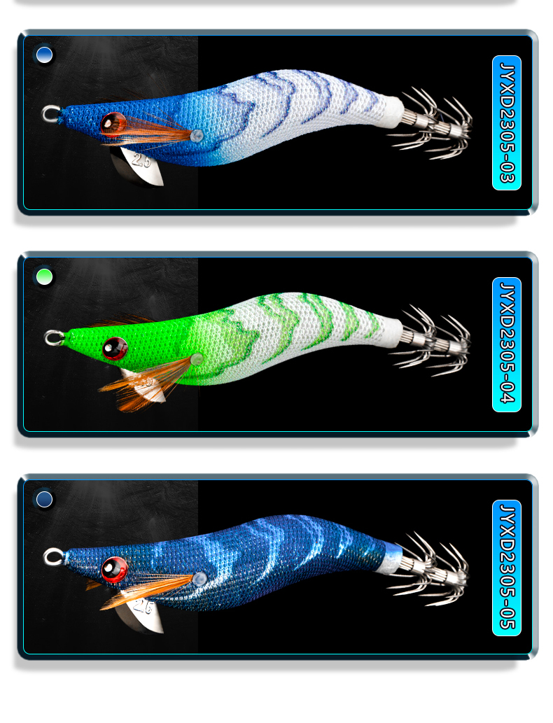 squid jig luminous egi japanese plastic hard bait fishing lure