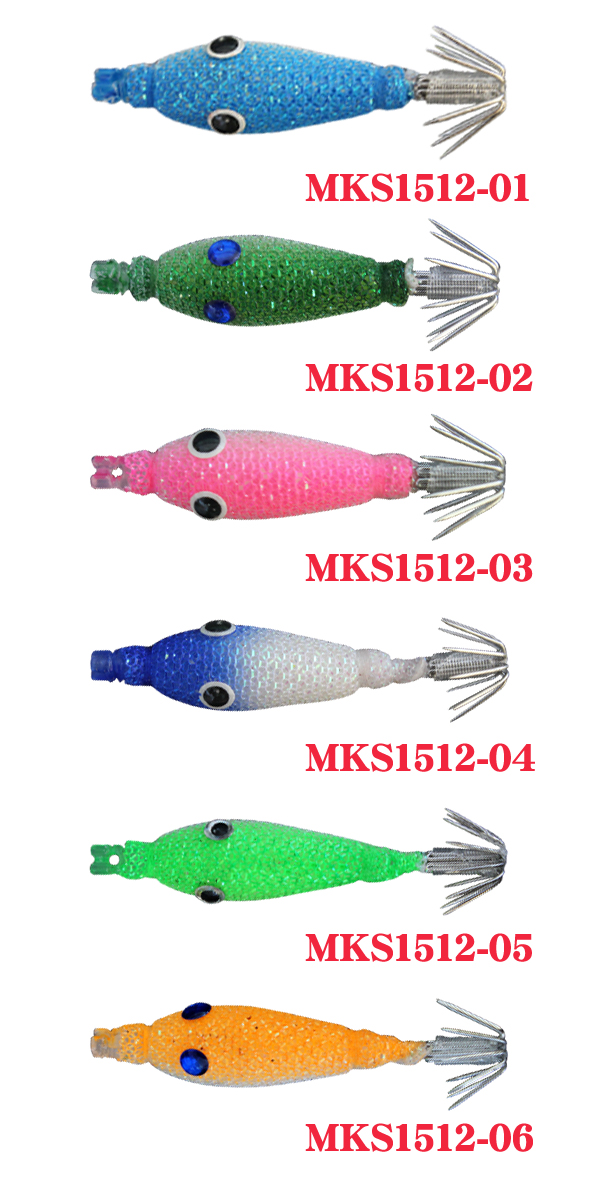 luminous squid jig japanese fishing lure