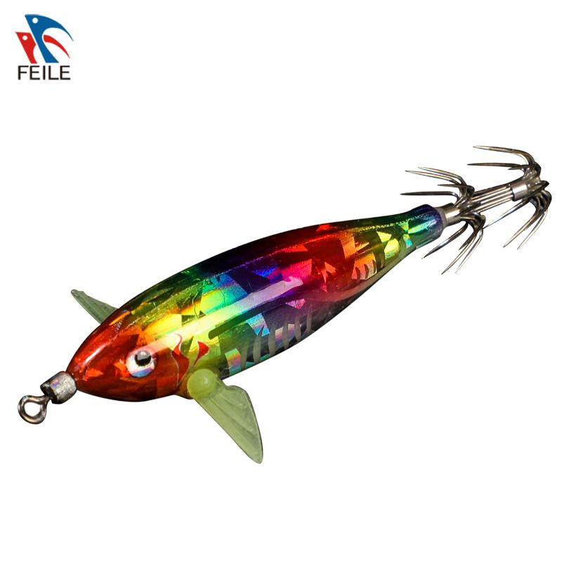 FLMK2445/46 Luminous with Handmaking Squid Jig