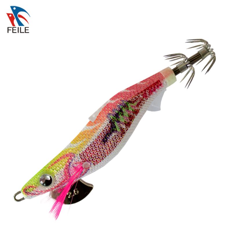 JYXK2401 Squid Jig Luminous Egi Japanese Plastic Hard Bait Fishing Lure
