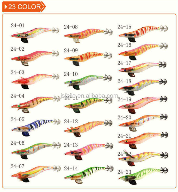 MKS024 Top Quality Hot Sale Japanese Squid Jig