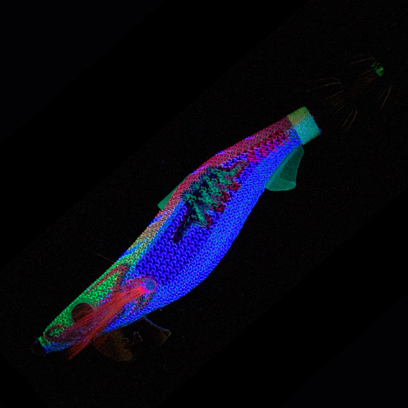 JYXK2401 Squid Jig Luminous Egi Japanese Plastic Hard Bait Fishing Lure