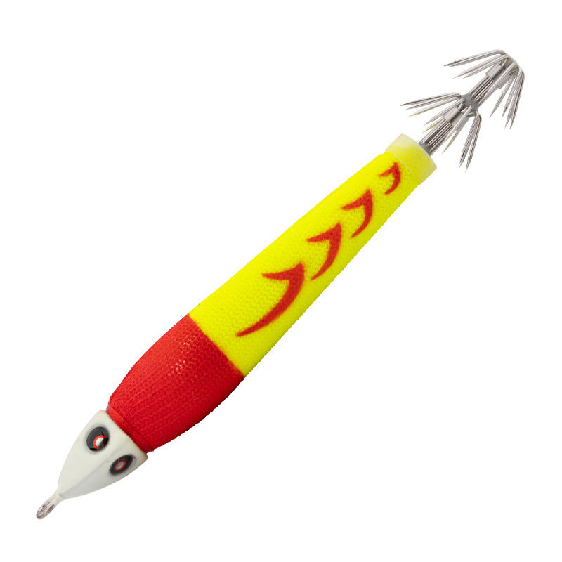 JYSQ2306 egi squid jig 120g heavy lead squid jig double hook glow squid jig lure