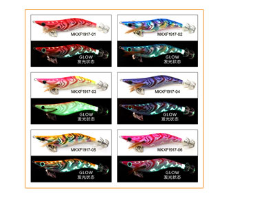 toto squid jig luminous body sea fishing lure horizontal squid fishing lure plastic bait