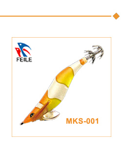 lead head with Japanese cloth squid jig