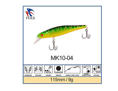 hard small popper fishing lure