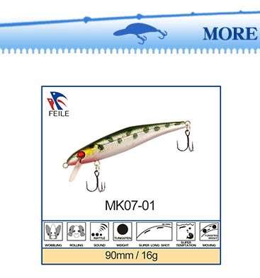 hard small popper fishing lure