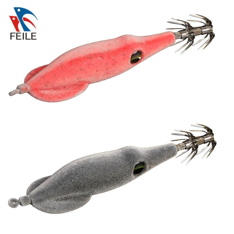 FLMK2443 Squid Jig Luminous Egi Japanese Plastic Hard Bait Fishing Lure