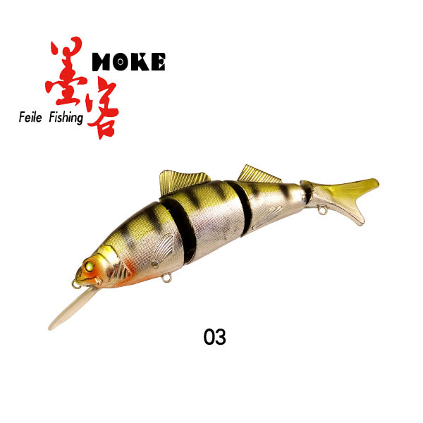 Hot-selling 22.5cm/79g minnow fishing lure moulds with stainless steel hook