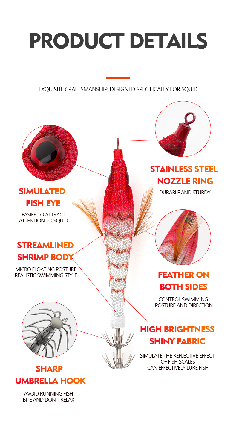 upper egi squid jig toto squid plastic fishing lure