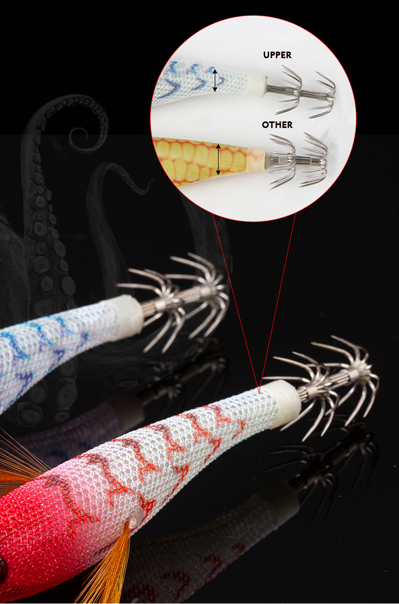 upper egi squid jig toto squid plastic fishing lure