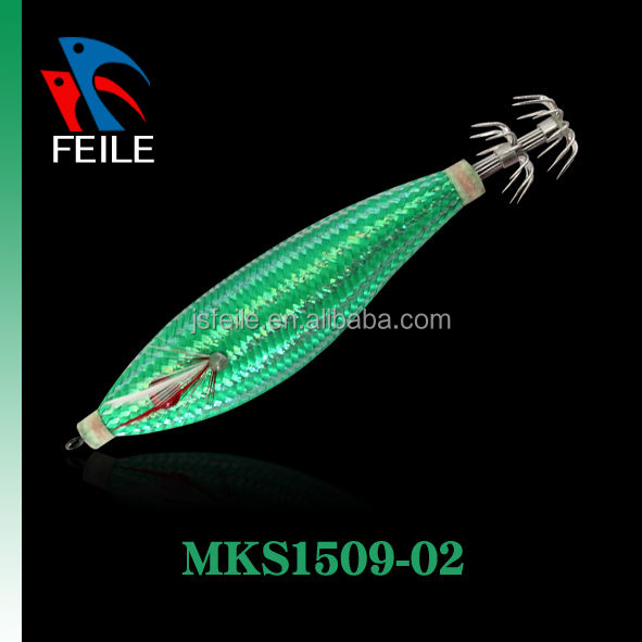 MKS1509 Customized Fishing Lure Squid Jig