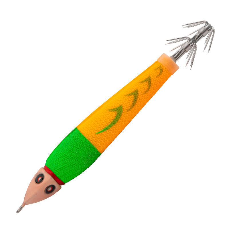 JYSQ2306 egi squid jig 120g heavy lead squid jig double hook glow squid jig lure
