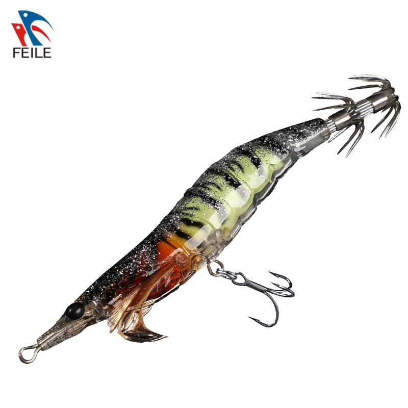 FLMK2434 squid jig luminous egi japanese plastic hard bait fishing lure
